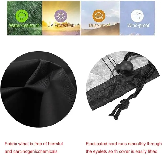 Outdoor Billiard Table Dust Cover Waterproof Sunproof Snooker Table Cover