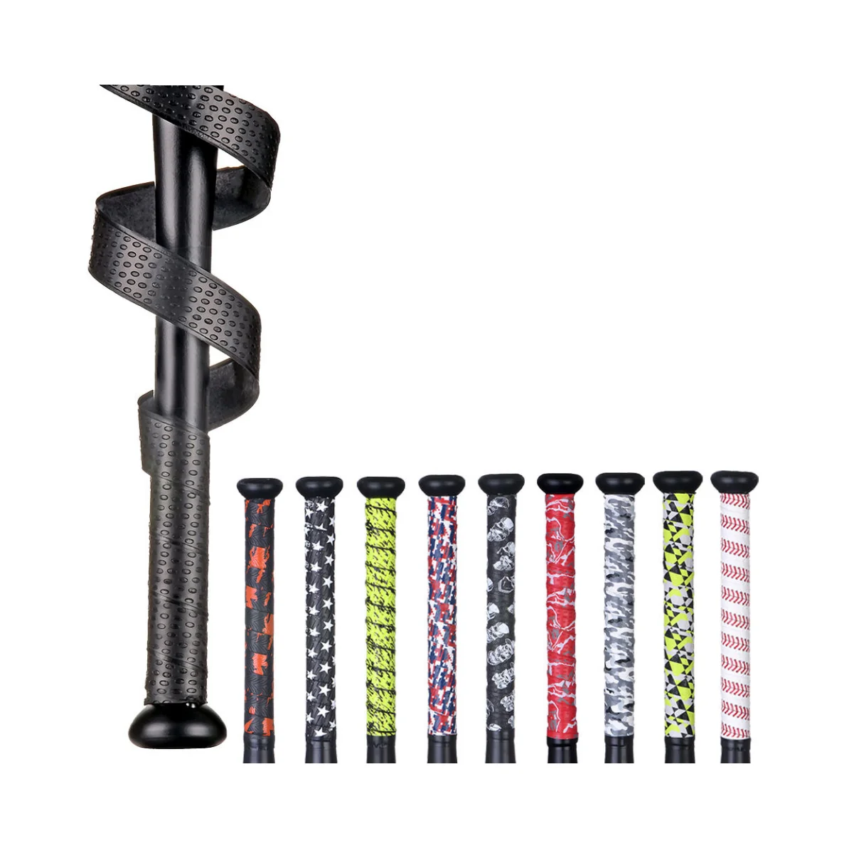 Wholesale Lizard Skin Bat Grip Custom Anti-Slip Baseball Grips  For Tennis Racket Baseball Bat