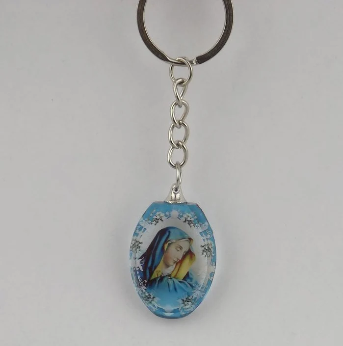 Personalized Gift Crystal Photo keychain key Chains MH-YS0462