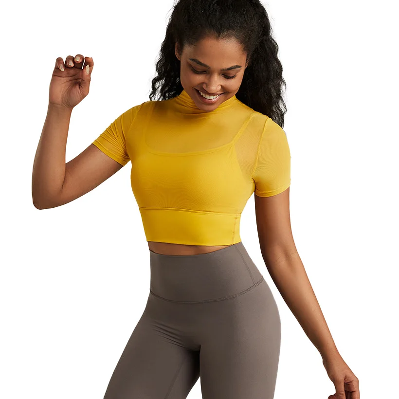 Hot Sale Women Crop Top Fitness Custom Logo Women Yoga Bra Top Active Wear Private Label Sports Fitness Yoga Bra