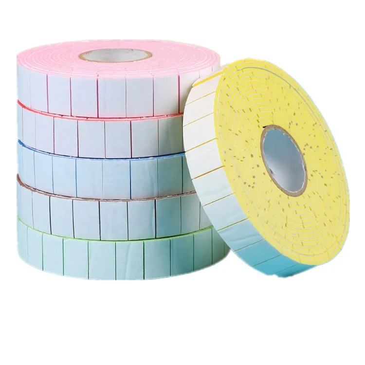 Free Sample 3mm Thickness Colors Customize Size Die Cut Rectangular Strong Viscosity DIY Handmade Double Sided Eva Foam Tape