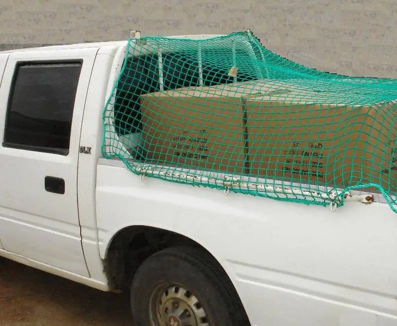 Truck Cargo Net Bed Cover With Mesh Heavy Duty For Pick Up Trailer Carrier