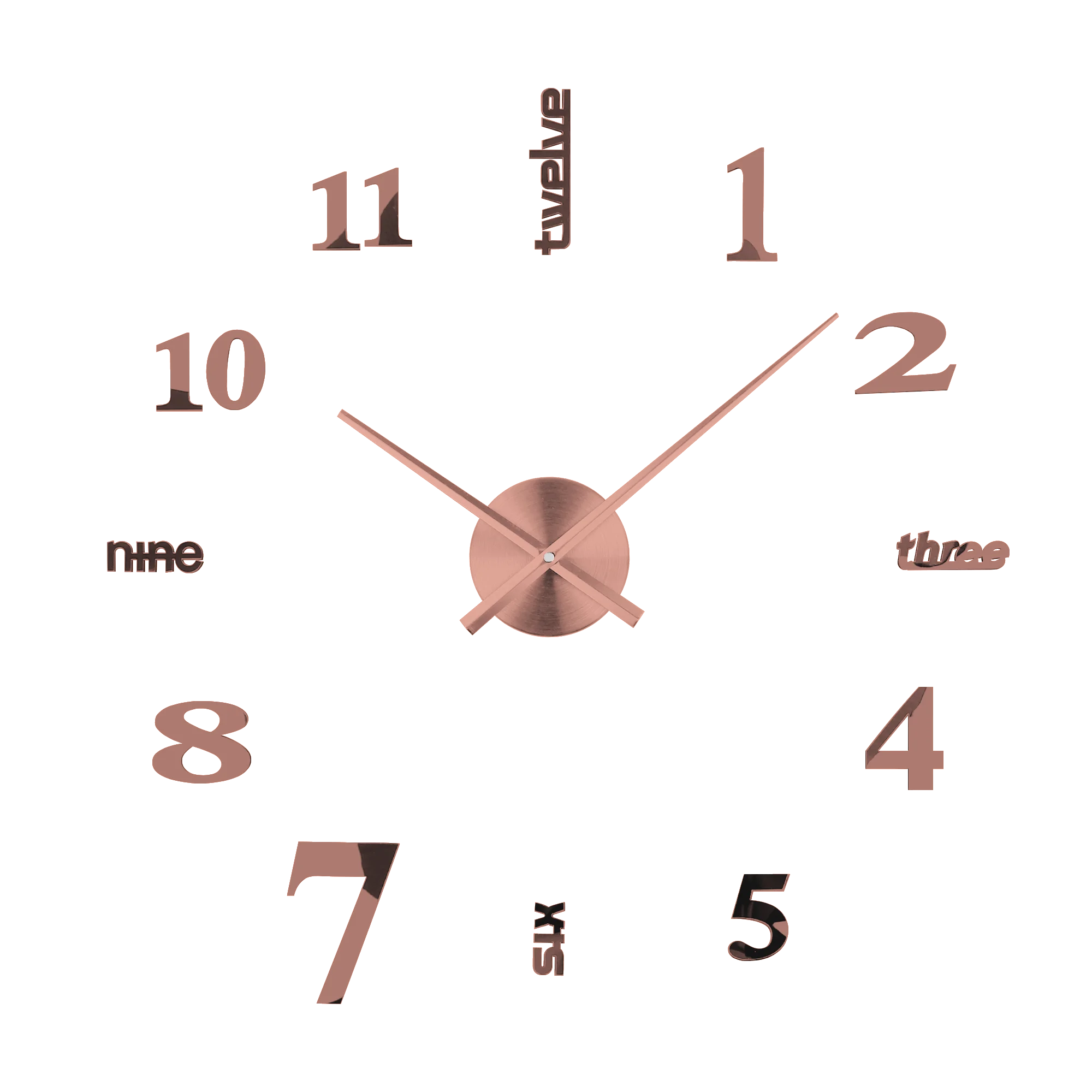 3D настенные часы «сделай сам» большие декоративные часы-наклейки из пены + акриловое зеркало ЭВА алюминия для гостиной искусство дома 10 см