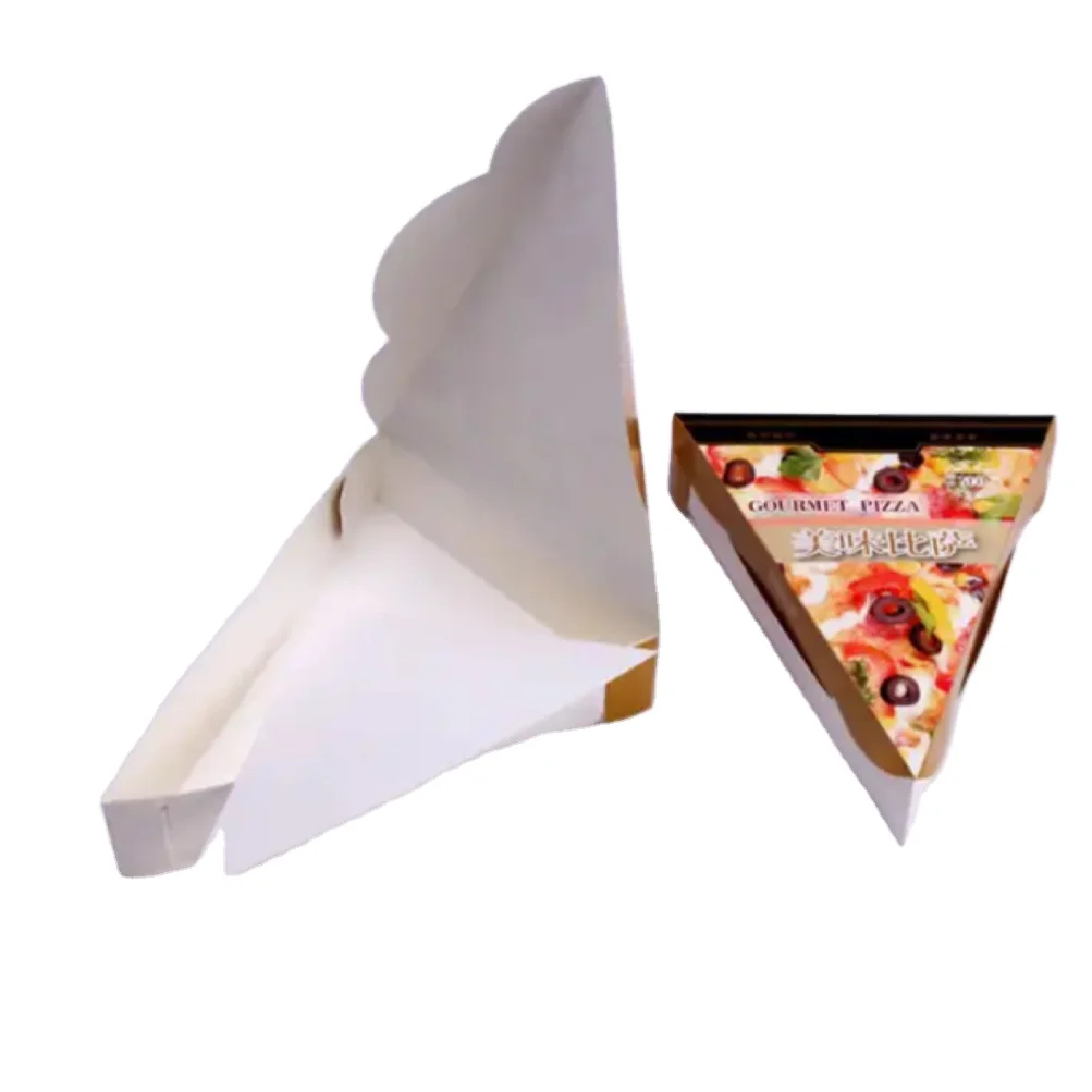 Popular Products Labels Long Food Packaging Carton Pizza Proofing Box Kraft Paper customized Logo Pizza Box Recyclable