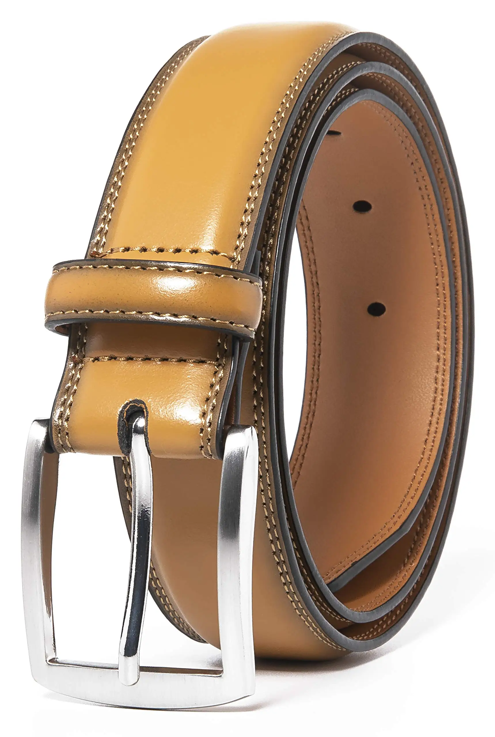 Custom logo Casual Pin Buckle Luxury Leather Belts Mens Genuine Leather Belt