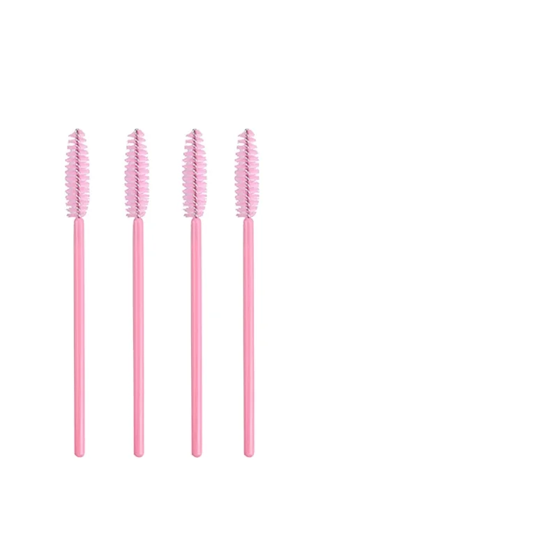 Fast delivery mascara wands disposable eyelash lash brushes spoolies lash extensions eyelash lash spoolie mascara wand brush