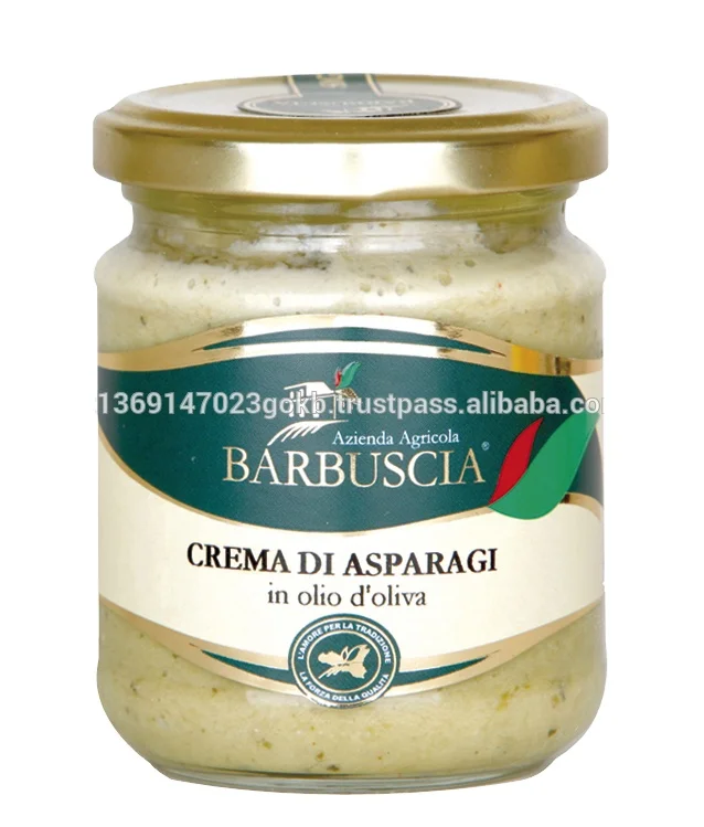 Cream of asparaguses - Made in Italy - Gourmet gift idea - Preserves arsparagueses - Gluten Free - Vegan food