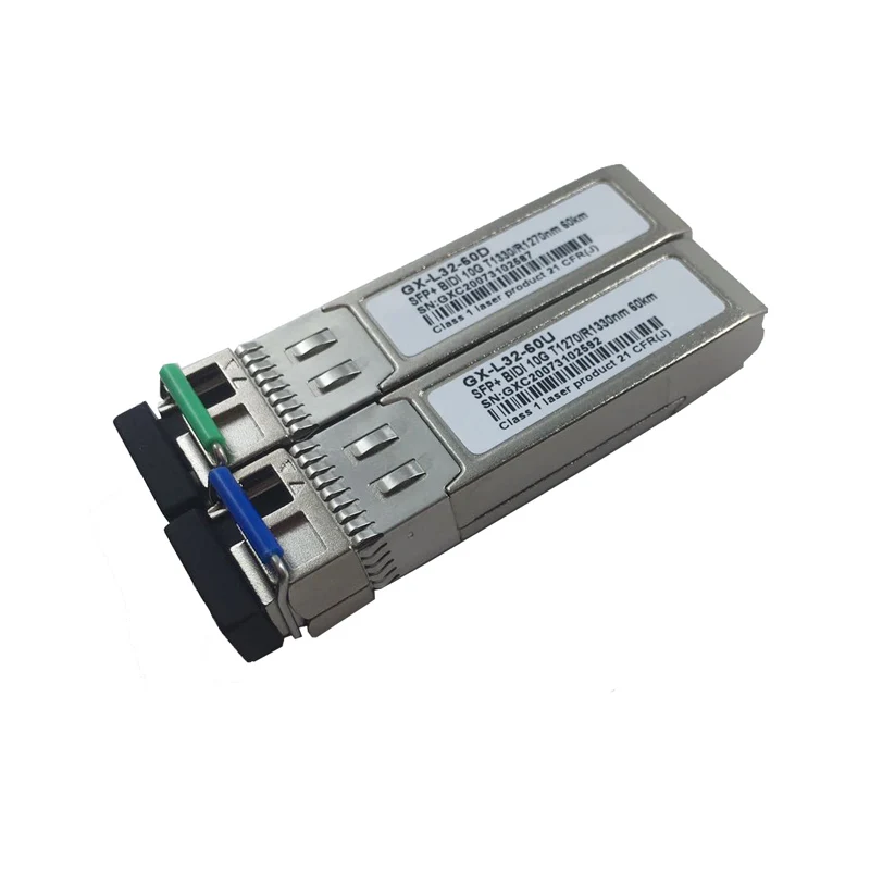 10G BIDI LC Single mode Single fiber SFP transceiver 1270/1330nm 10km 20km 40km 60km 80km SFP+ modules