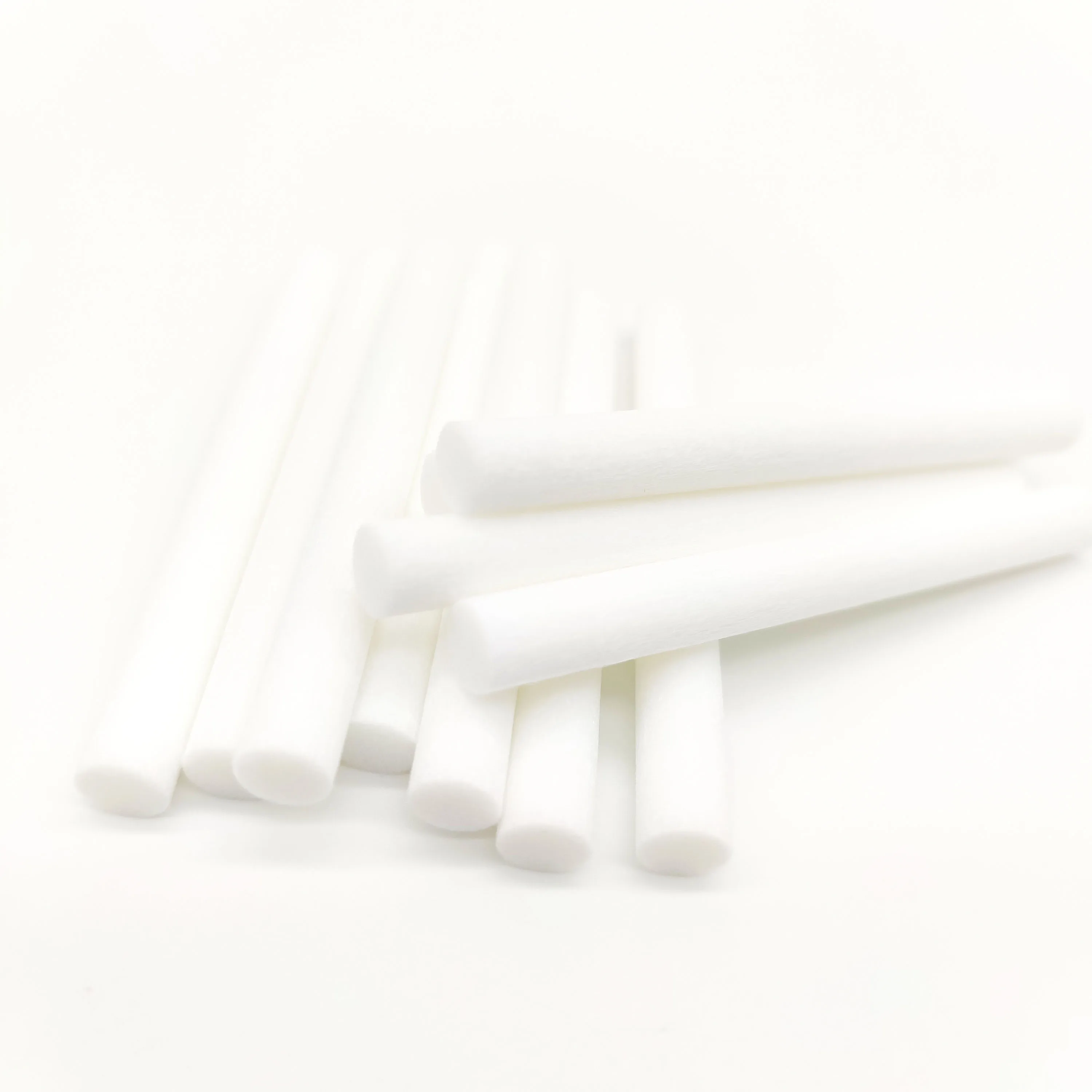 Custom Size Round Shape Fiber Diffuser Stick Humidifier White Fiber Wick Cotton Stick