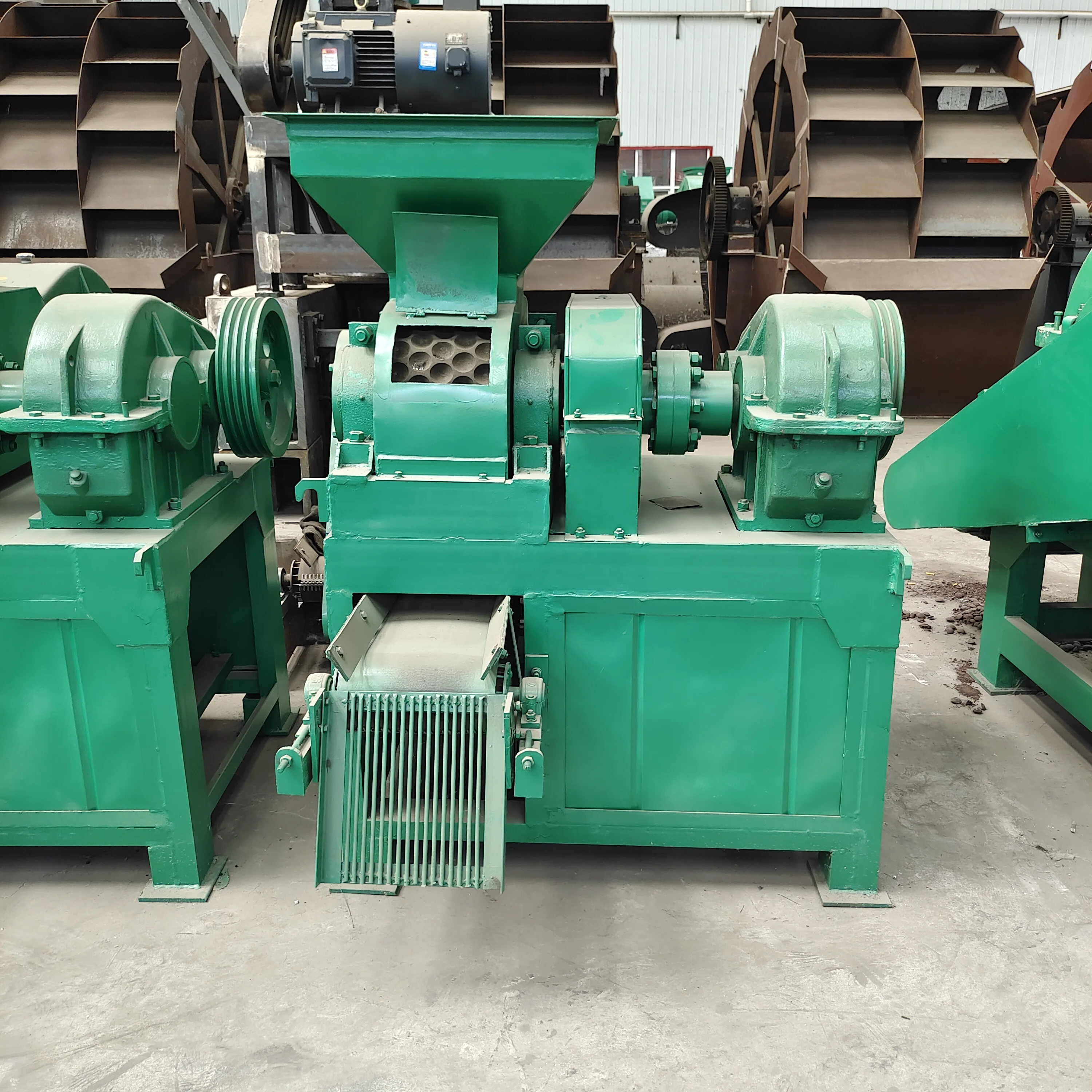 Charcoal Powder Briquette Making Machine Charcoal Ball Eggs Briquette Pressing Machine