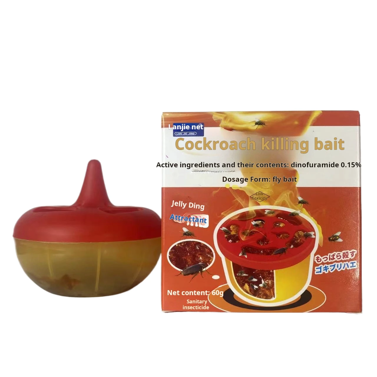 Wholesale Long-lasting Home Roach Control Pesticide Cockroach Killer Bait Gel Station 60g