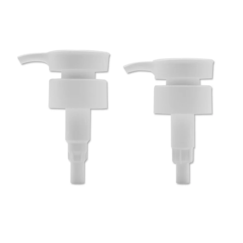 High quality plastic shampoo pump pump dispenser shampoo 24mm press pump for shower gel shampoo soap lotion cream wholesale