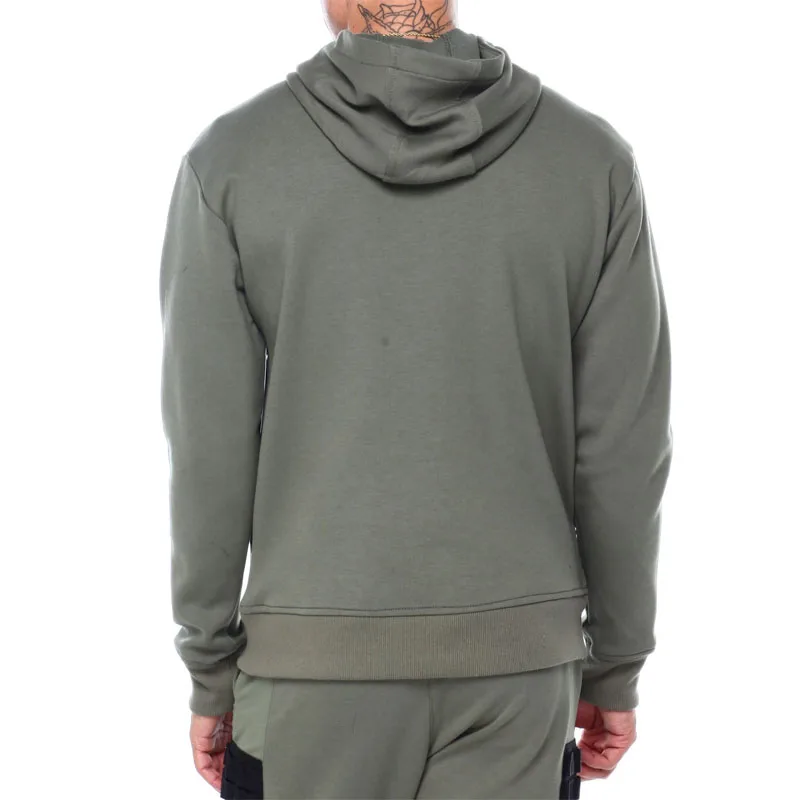 Custom Mens Clothing Combo Utility Hoodie Jacket Hoodie with Zipper Pocket on Front