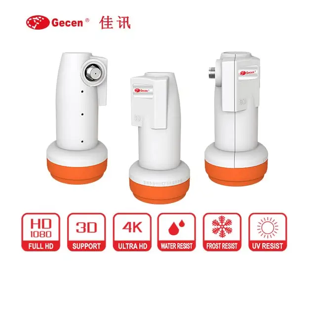 High Quality Full HD satellite Ku band universal single LNBF