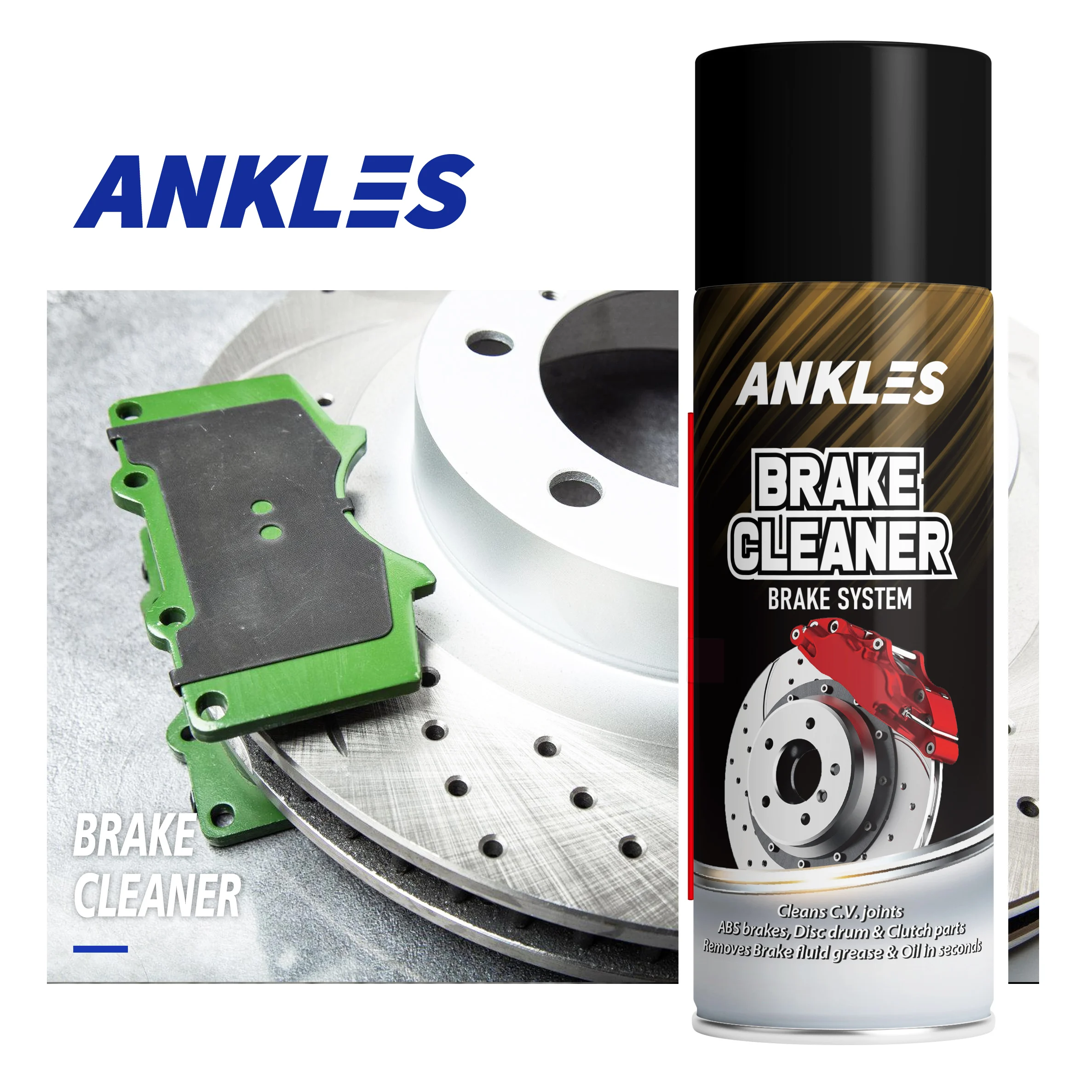 ANKLES High Quality 550ml Usa Chemicals Bulk Brake Part Cleaner Spray Hevy Duty Wholesale