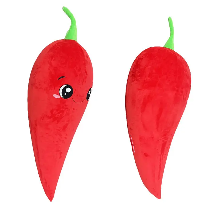 Giant pepper inflatable plush toy customized available 180cm inflatable pepper vegetable fruits plush toy inflatable cartoon toy