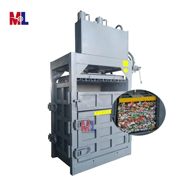 Wool bale press machine/hay bales machine/scrap baling machine