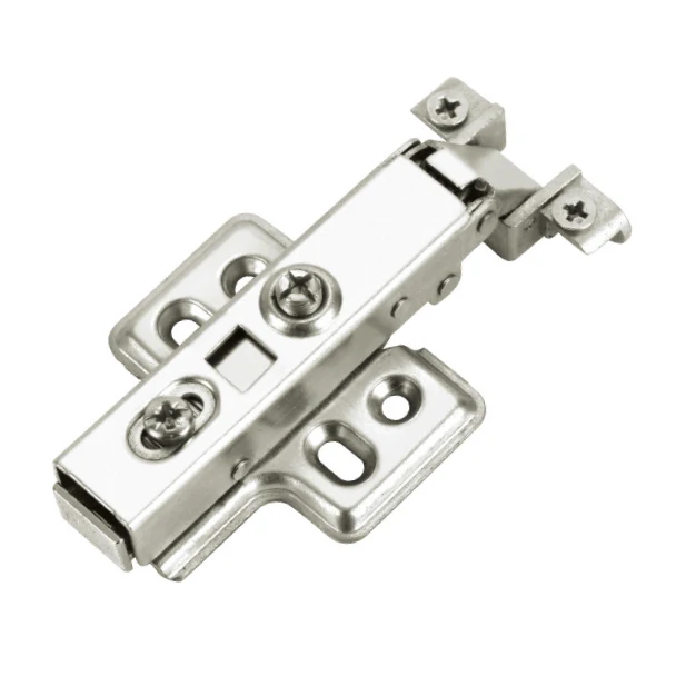 Clip-on Hinges for Narrow Aluminum Frame Slim profile display kitchen cabinet hydraulic damping glass door soft closing hinge