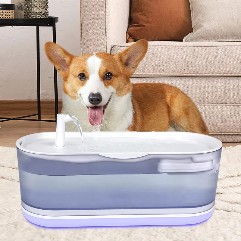 fountain water pet large capacity 2.3L automatic drinking fountain