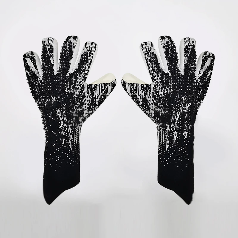 Professional Protect Latex Knitting Nylon Gloves Soccer Goalkeeper Gloves Guantes De Arquero Futbol Football Gloves Goalkeeper