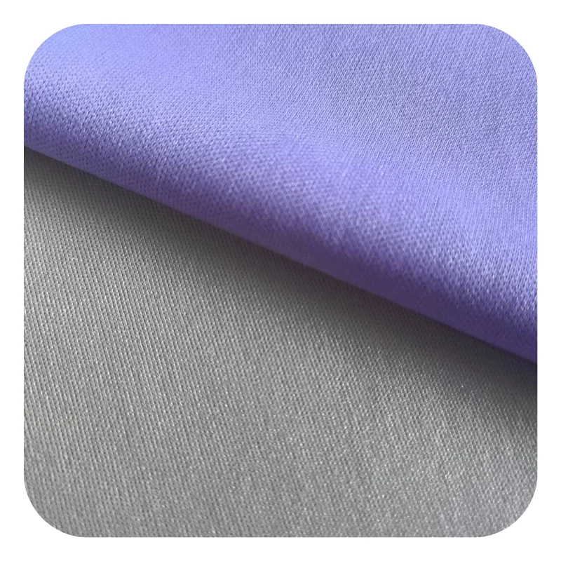 MY Knit Polyester Supplier 100%Polyester Interlock Fabric 75D/72F Interlock Plain Fabric For Sportswear and T-shirts