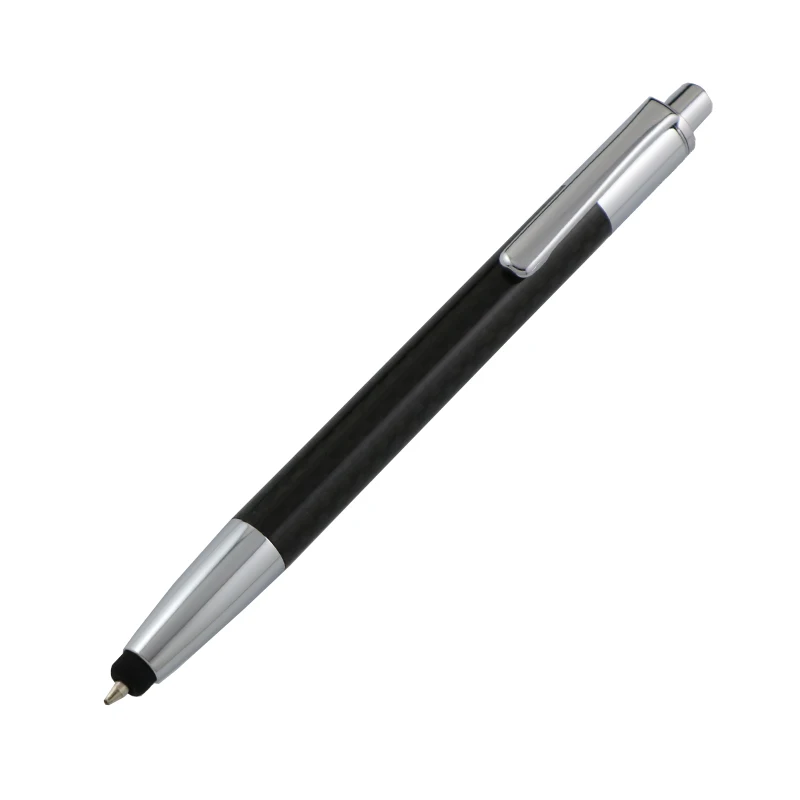 Портативный Стилус из углеродного волокна, металлический Выдвижной Стилус из углеродного волокна для планшетного ПК, ноутбука, телефона