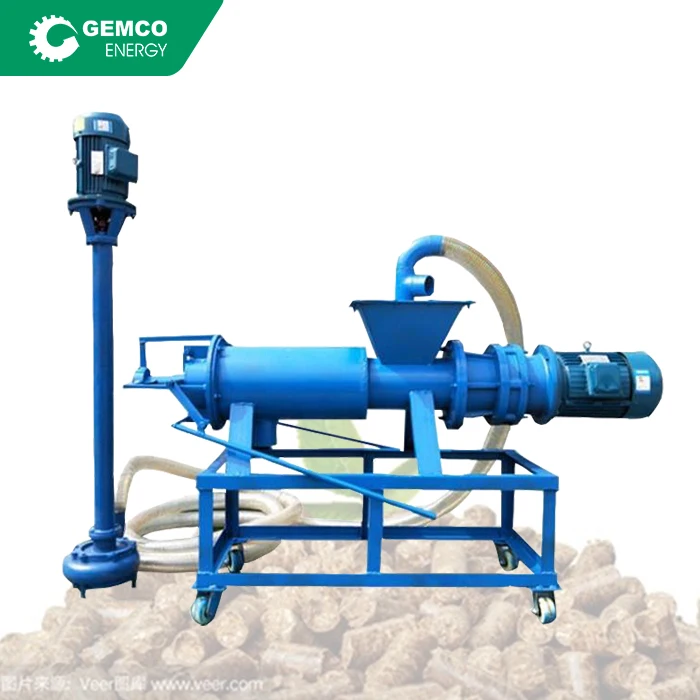  chicken manure vertical mining stone industry dung log sludge dewatering