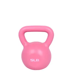 Weight Lifting Colorful PP Plastic Cement Sand Filling Kettlebel Fitness Equipment Plastic Sand Kettl