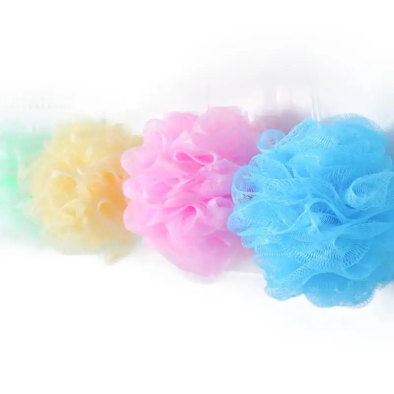 Shower Sponge Brush Good Quality Hight Quality Popular Mesh Shower Natural 1/2Pcs 2-In-1 Bath Loofah Sponge Silk Melon Bath Bal