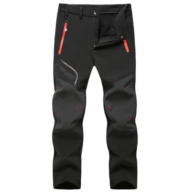 Мужская Водонепроницаемый Кемпинг походы руно Открытый штаны для активного отдыха