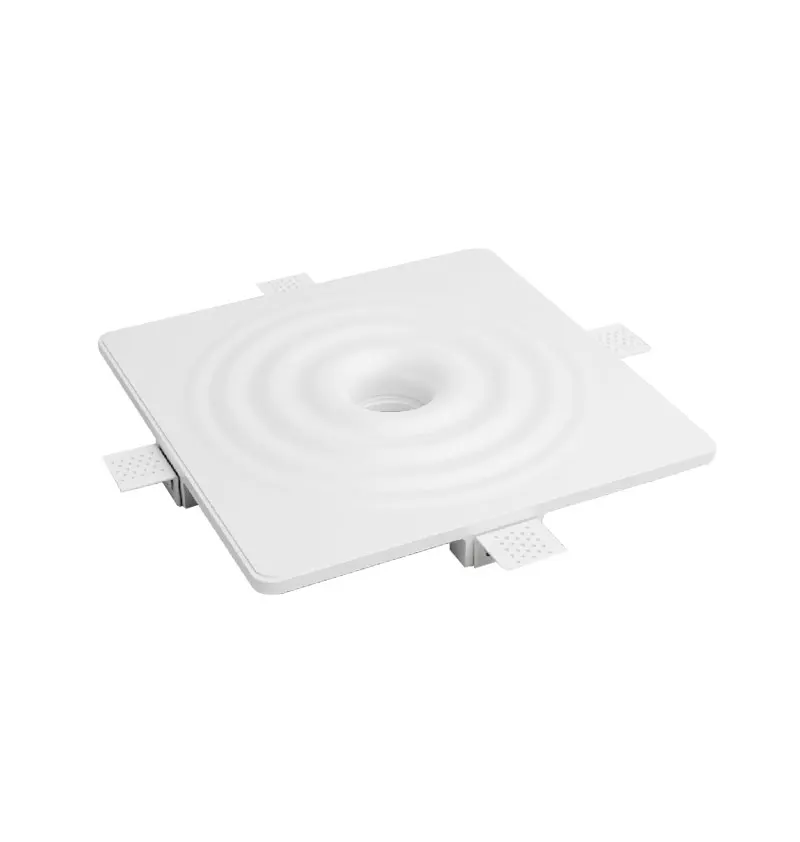 Гипсовый светильник GU10, светодиодные лампы 4 Вт, 6 Вт, 10 Вт, встраиваемый потолочный светильник, современный дизайн для украшения дома GU10, гипсовое освещение