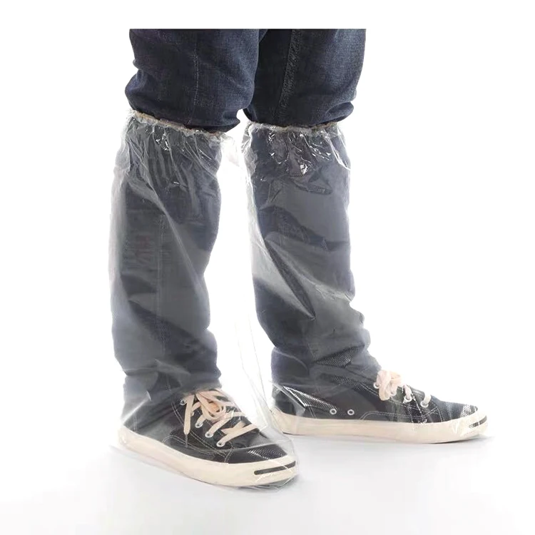 
Transparent Disposable Waterproof Rain Shoe Boot Cover 