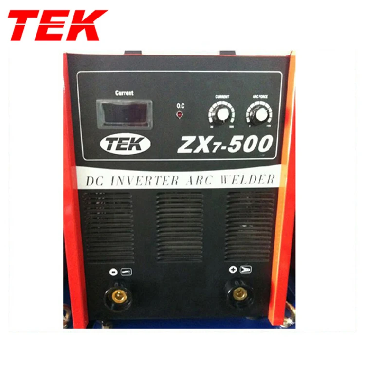 MOSFET ZX7 500 ZX7-500 ARC-500 MMA-500 SMAW-500 Inverter ARC Electrode Stick Holder Clamp MOS Welding Machine OEM