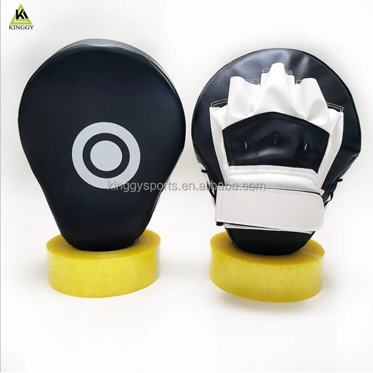 Factory Price Boxing punching mitts Training Focus Pads Martial Arts Training Kicking Curve Pads Focus Mitts with Custom Logo