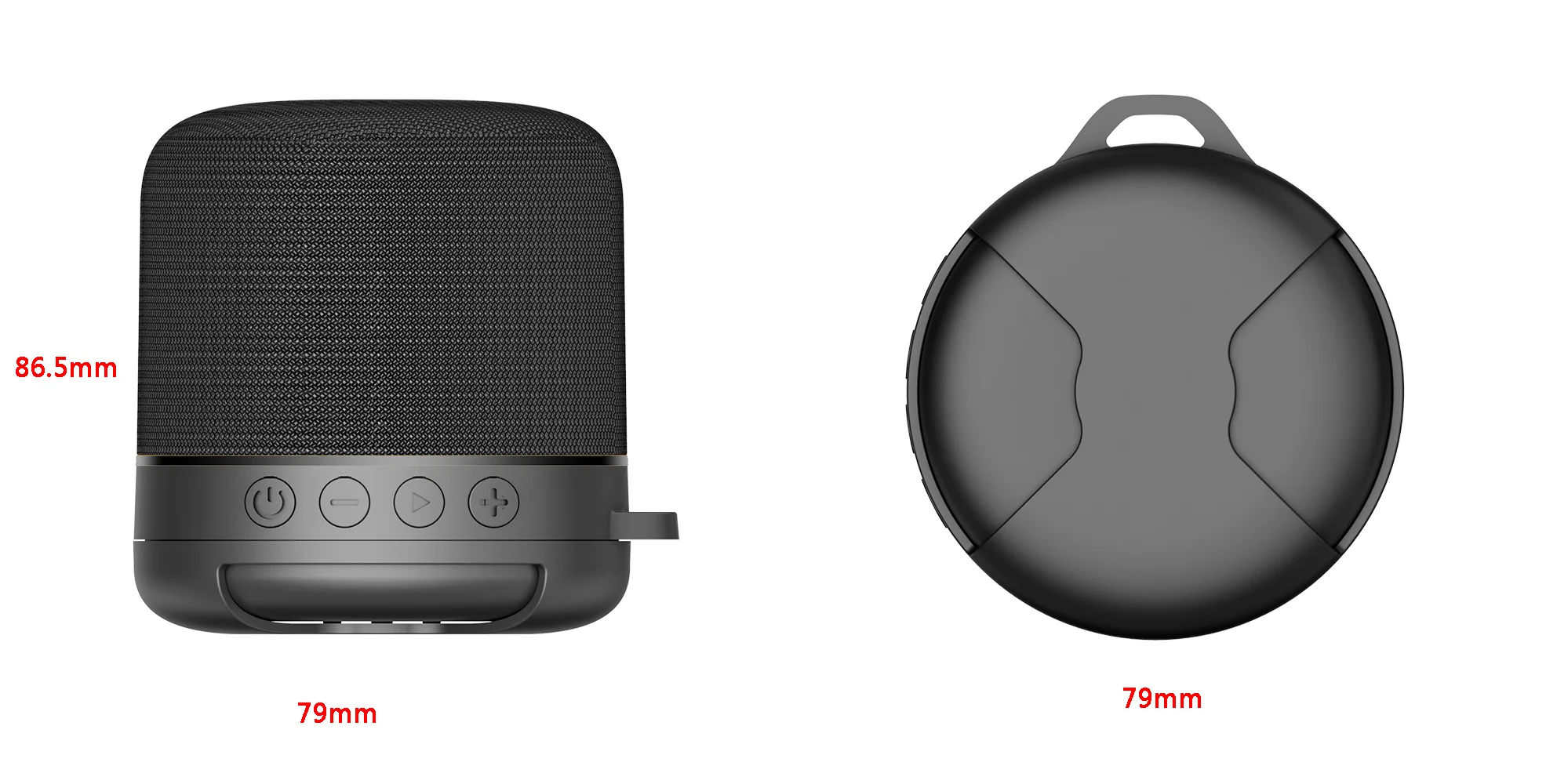 3d bass sound Hi-Fi audio sports gift headset travel hook sliding cover Outdoor Portable Wireless 2 in 1 TWS speaker