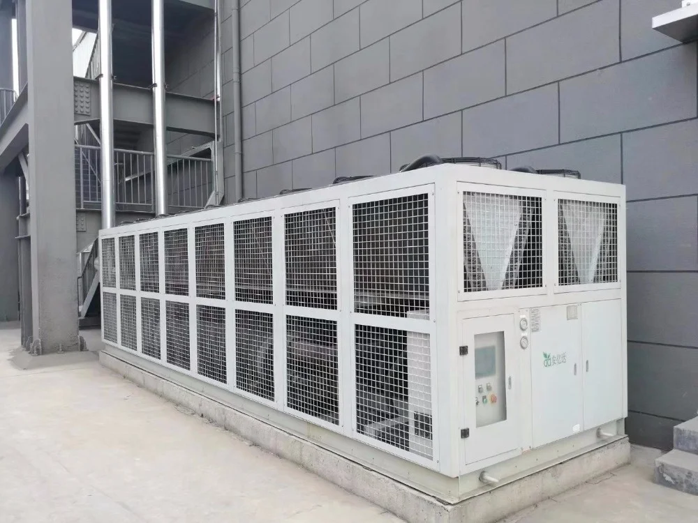 900 Kw 250 ton Industrial Air Cooled Screw Water Chiller