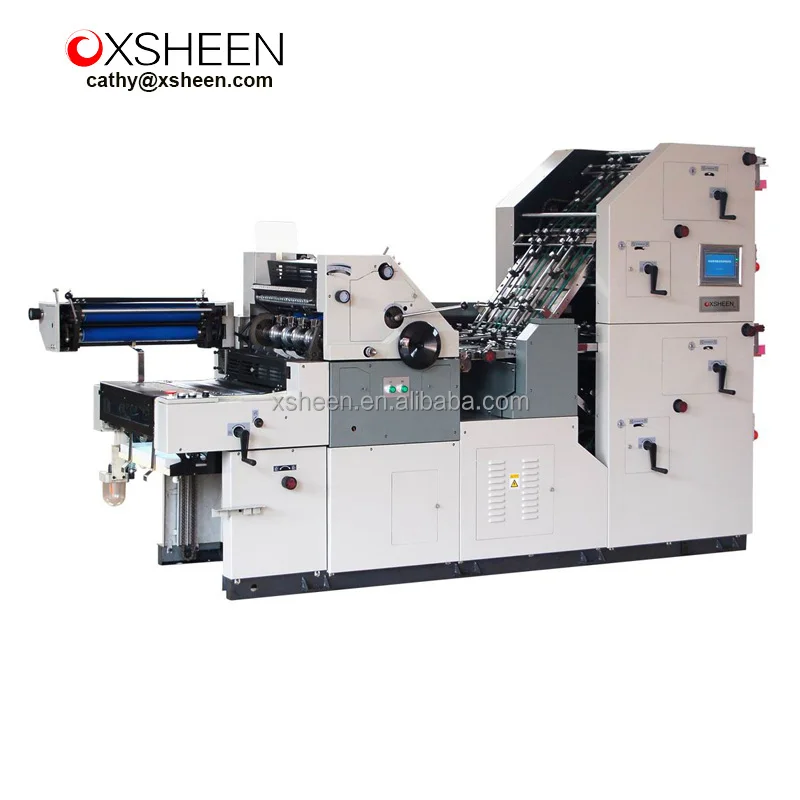 Factory Original Package Uses Miller Paper Collating Punching Binding Video Tutorial Machine