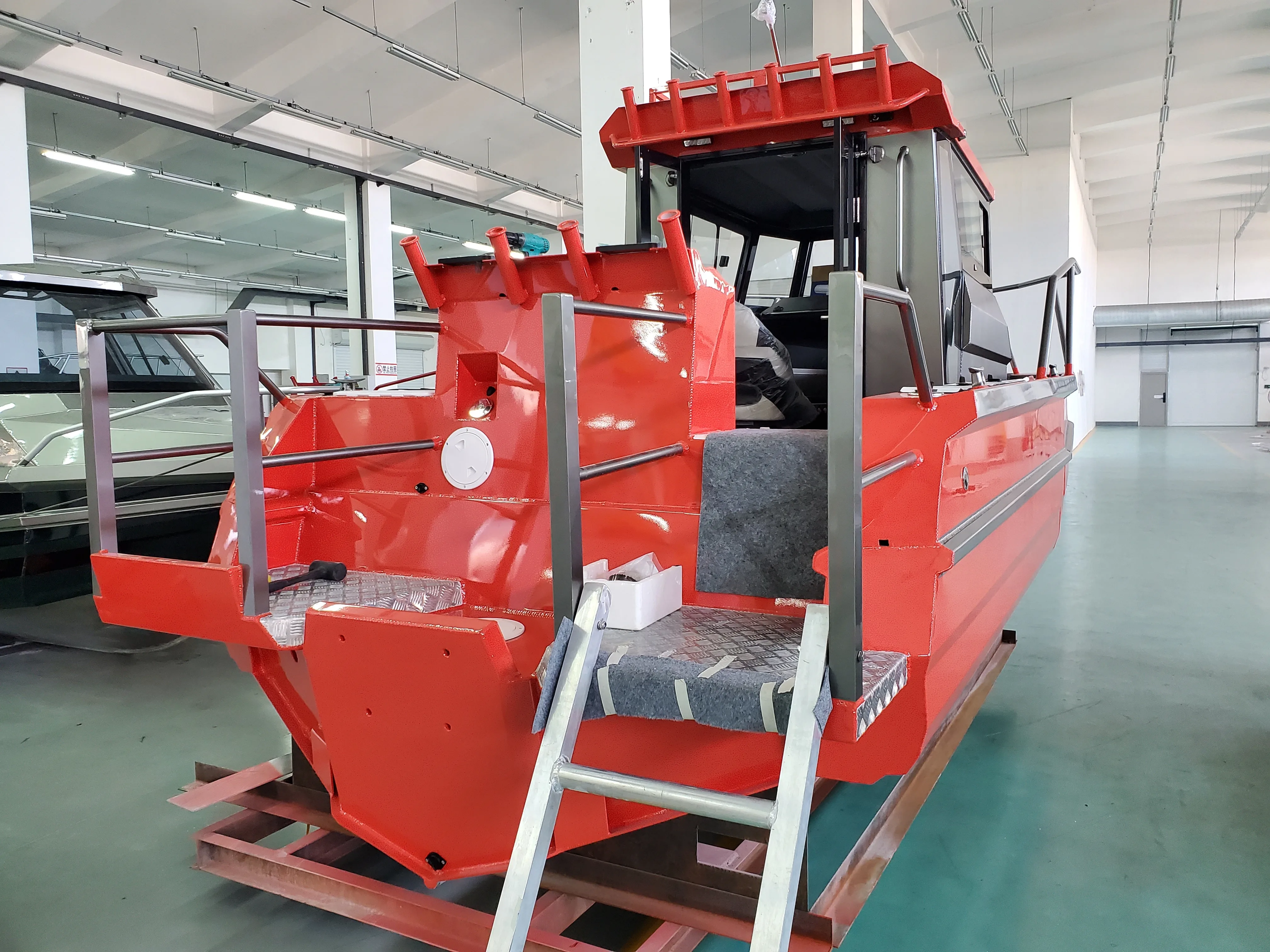 AS-E685F center console boats fishing boats with wheels chinese yachts for sale