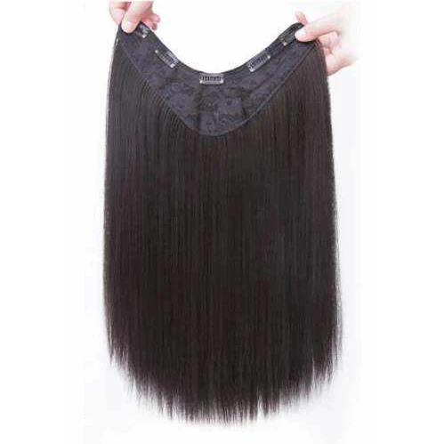 Wholesale Chinese Cuticle Remy Hair Double Drawn 5 Clips One Piece U Part Clip In Human Hair Extensions