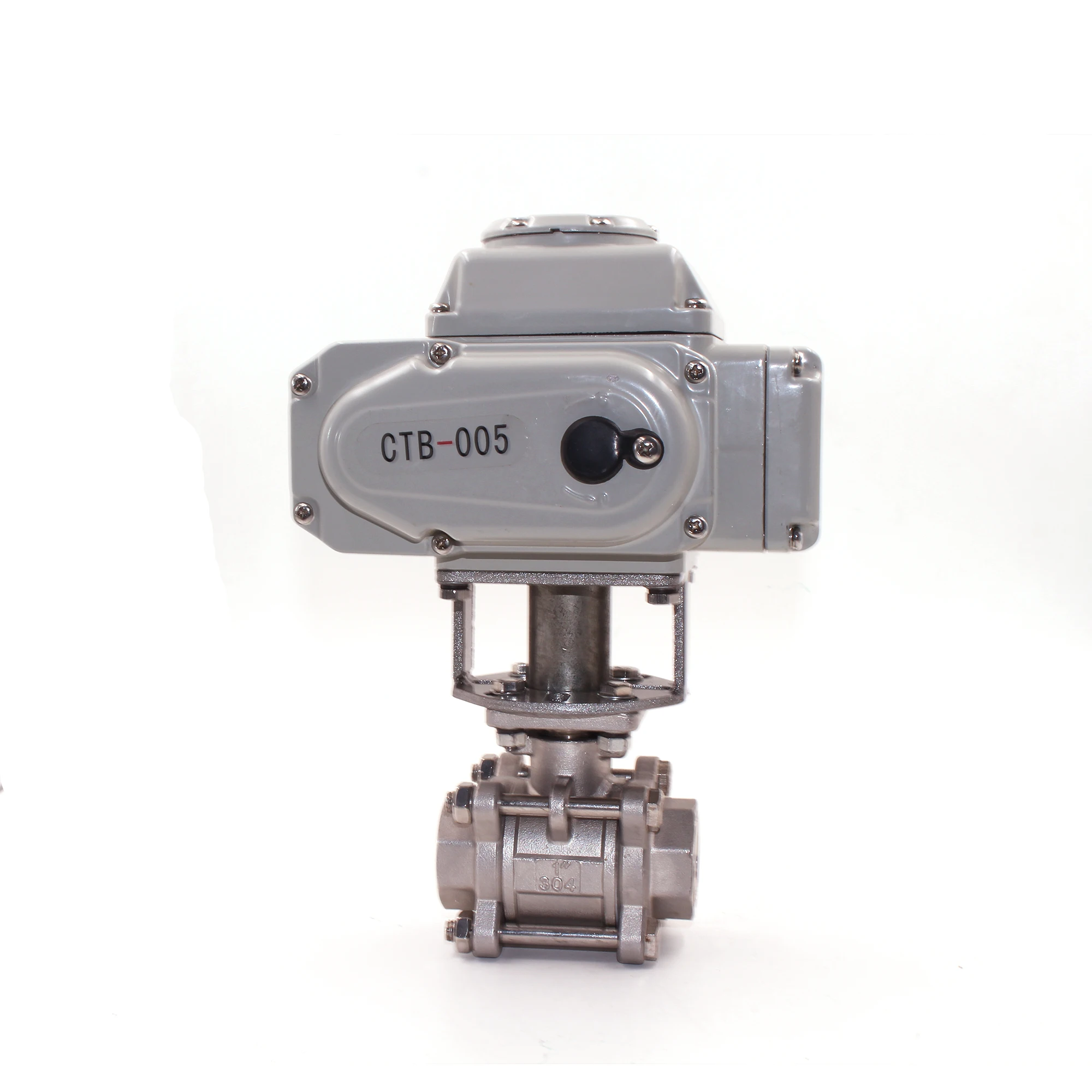 Electric motorized actuator butterfly/ball valve AC/DC12V AC/DC24V  AC220V  AC380V stainless steel 2/3way factory directly sales