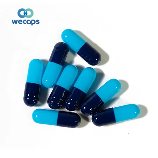 Wecaps Wholesale Size 0 Empty Gelatin Capsules Pharmaceutical Empty Capsule Separated Bulk Empty Capsule
