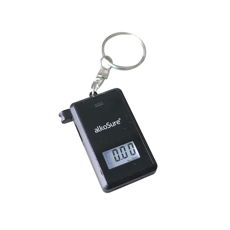 Wholesale smallest breathalyser Low Cost Keychain fuel cell alcohol tester