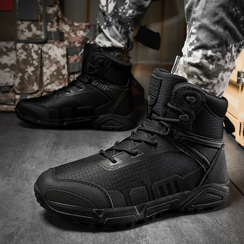 High Quality Lightweight Work Boots Mens Desert Boots Waterproof Work Boots