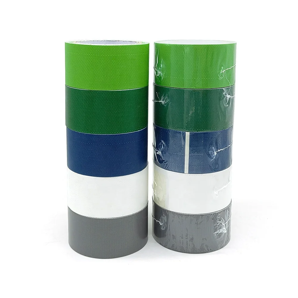 Knife Scraper Fiberglass Cloth Outdoor Tent Self Adhesive Waterproof PE Coated Tarp Tarpaulin Repair Tape For Damaged Canvas