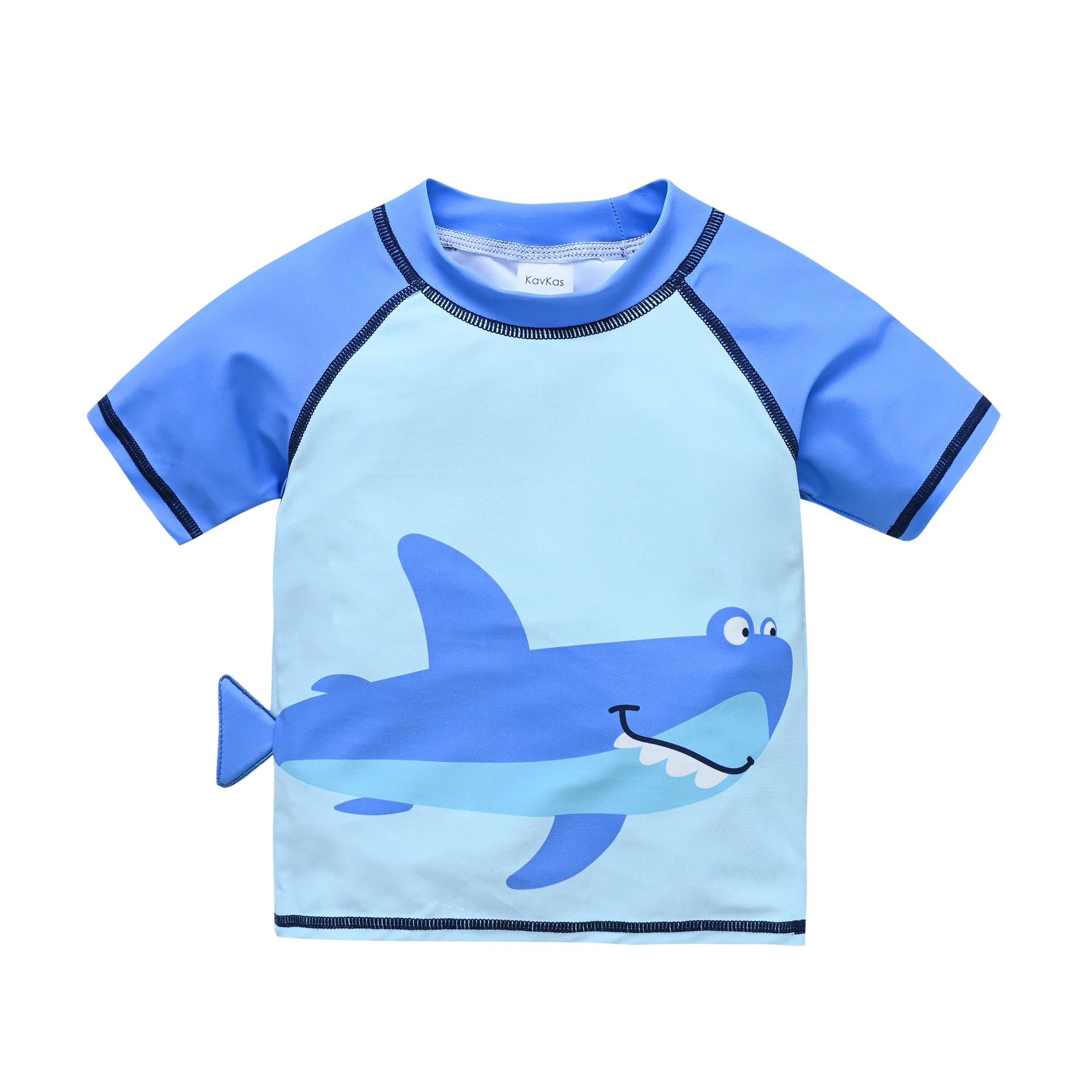 Summer New Arrival 2 PCS Kid Boys Rash Guard Child Swimwear Truck Beach Short Baby Swimsuit Private Label Board Short Set