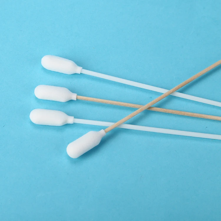 Sterile Medical Nasal Oral Sampling Swab Test Kit Disposable Collection Sponge Swab