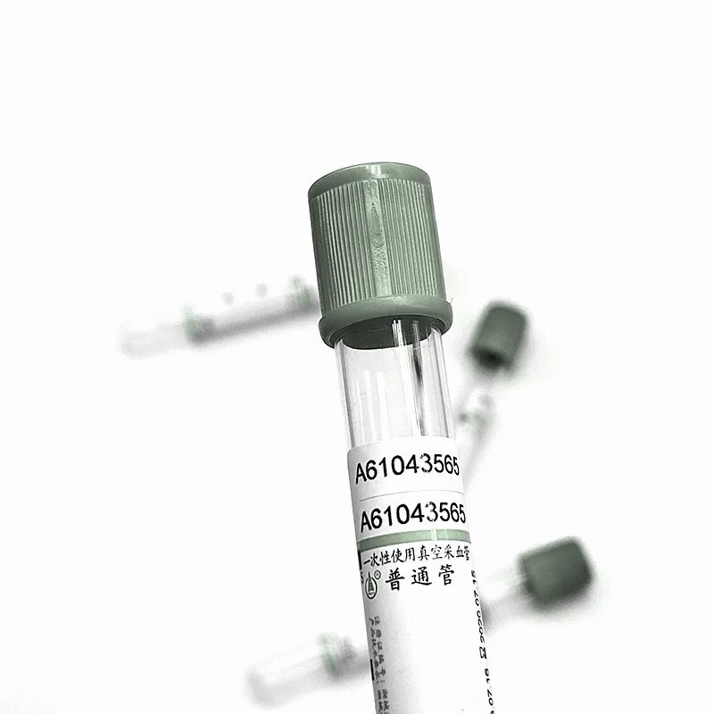 Plastic/Glass 3-10ml Medical Sodium Fluoride Tube EDTA Blood Collection Tubes