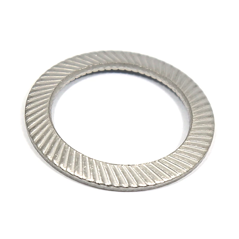 304 Stainless Steel M3 - M24 DIN 25201 Double fold Nord-Lock Wedge Lock Washers