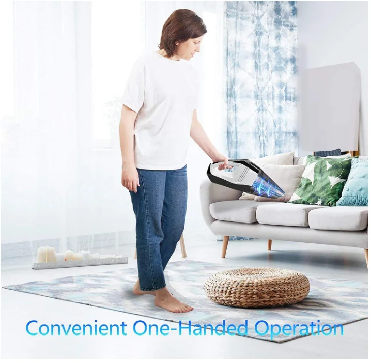 Handheld Vacuums Cordless  8500Pa 14.8V Lithium Powered Effortless Cleaning Hand Vacuum Cleaner, Handheld Vac Wet Dry Car Vacuum