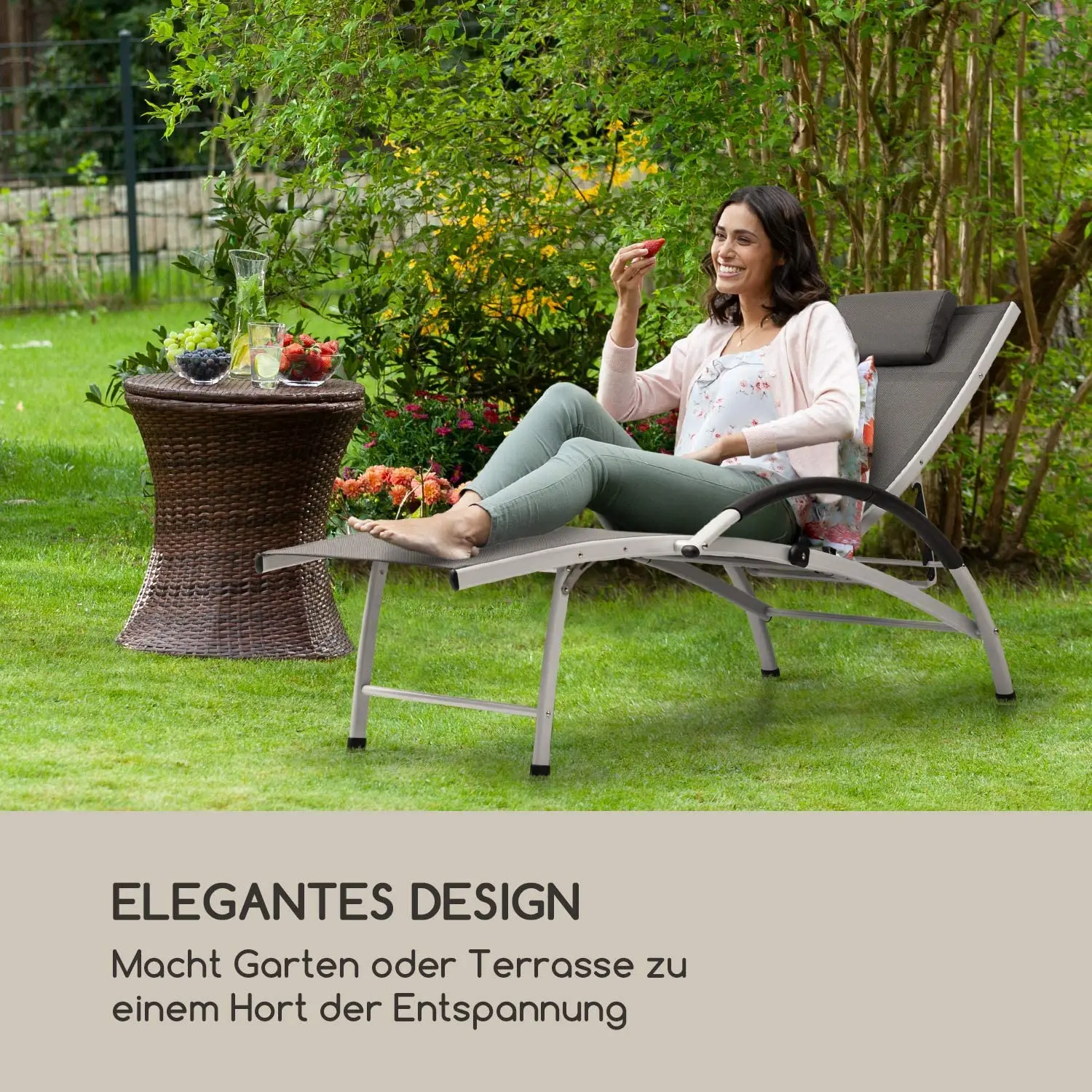 Wholesale Ergonomic Curved Chaise Lounge Comfortable Lounge Chairs Pool Deck Lounge